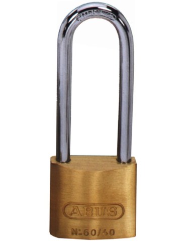 CANDADO  LATON  ARCO  LARGO  20  MM  60/20HB20