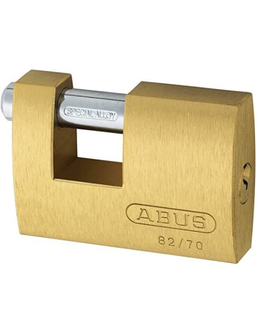 CANDADO  LATON  RECTANGULAR  70  MM  82/70