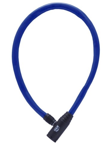 CANDADO  CABLE  BICI  JUNIOR  AZUL  60  CM  000301B