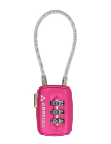 CANDADO  COMBINACION  FLEXI  ROSA  30  MM  A1313110