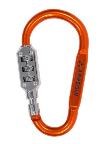 CANDADO  MOSQUETON  NARANJA  60  MM  A1313130