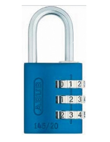 CANDADO  COMBINACION  REPR  AZUL  20  MM  145/20