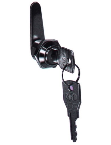 CERRADURA  BUZON  L/RECT  G180  2P  -  135/R-1  CROMADA