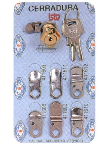 CERRADURA  BUZON  ORO  BLIS  N  2  -  60004