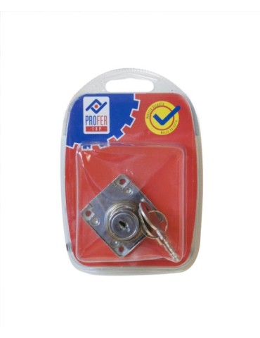 CERRADURA  ARMARIO  BL  1  PZA  26  MM  PT0744