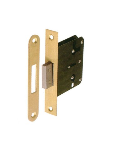 CERRADURA  EMBUTIR  LLAVE  LATON  25  MM  205