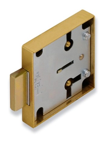 CERRADURA  SOBREP  LLAVE  LATON  25  MM  1207