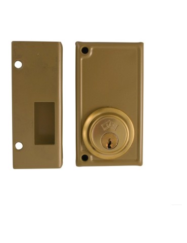 CERRADURA  SOPREPONER  IZDA  60  33-6  DORADO