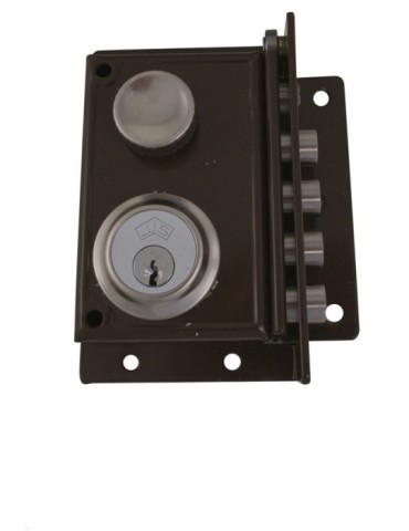 CERRADURA  SOBREPONER  DCHA  70  240  MARRON