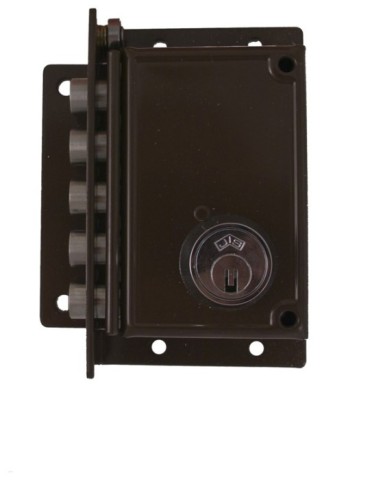 CERRADURA  SOBREPONER  IZDA  70  5239  MARRON