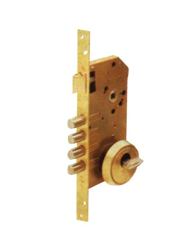 CERRADURA  SEGURIDAD  C/RED  DOR  50  MM  R10BR/56/6E