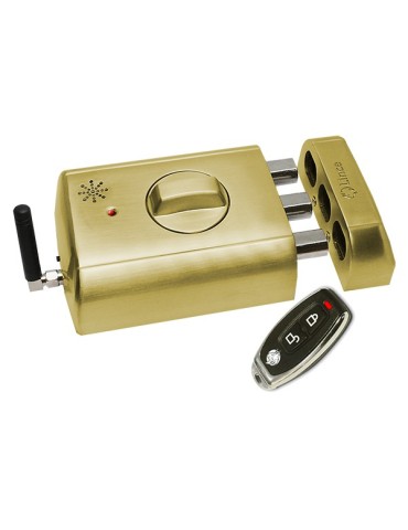 CERROJO  ELEC+ALARM  SUPRATRONIK  -  ORO  4940TK-HL