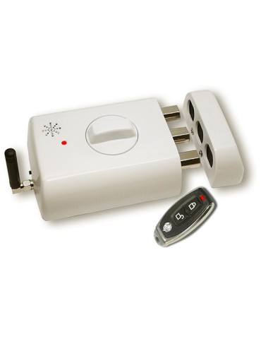 CERROJO  ELEC+ALARM  SUPRATRONIK  -  BLANCO  4940TK-HB