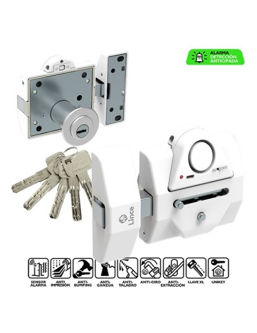 CERROJO  A.SEGURI  C/ALARMA  BLAN  -  7930RSAHB