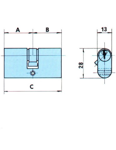 BOMBILLO  OVALADO  LATON  LC  54  MM  C00  2727L