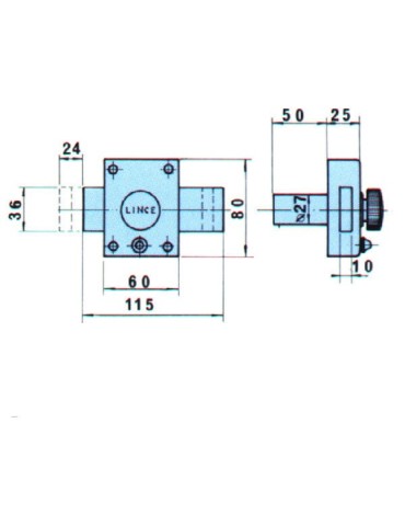 CERROJO  ESMALTADO  -  3910  HE