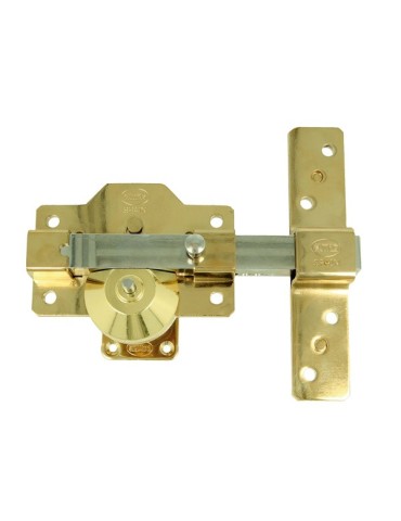 CERROJO  SEG.  ANTIBUMPING  A/ORO  90X154  MM  22019