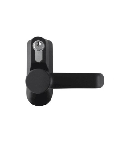 MANILLA  C/LLAVE  EXTERIOR  NEGRA  -  1.07078.38.0