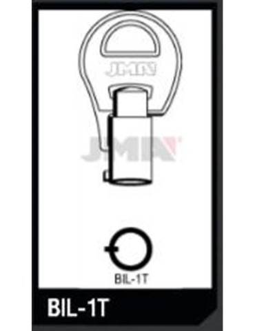 LLAVE  EN  BRUTO  TUBULAR  -  BIL-1T