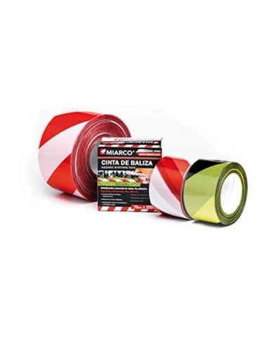CINTA  SEÃALIZACION  G  BLANCO/ROJO  10CMX200  M  6579