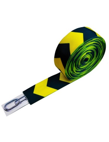 ROLLO  FUNDA  CINTA  SEÃAL  NGR/AM  10  M  34171060024