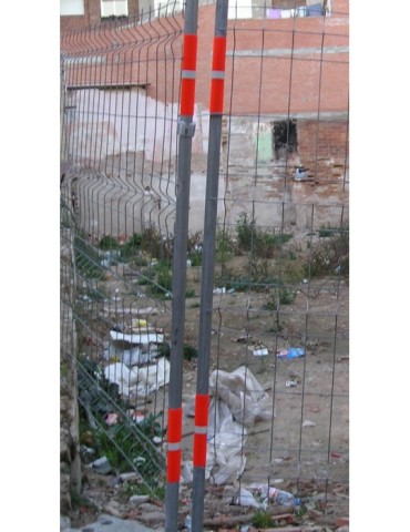 TUBO  REFLECTANTE  NARANJA  100X2,5  CM  2530