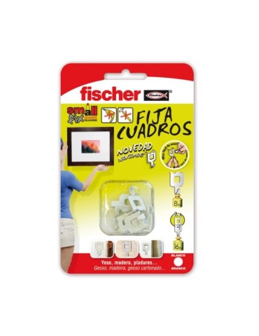 CUELGACUADRO  SIN  CLAVOS  8  PZS  8  KG  522206  BLANCO