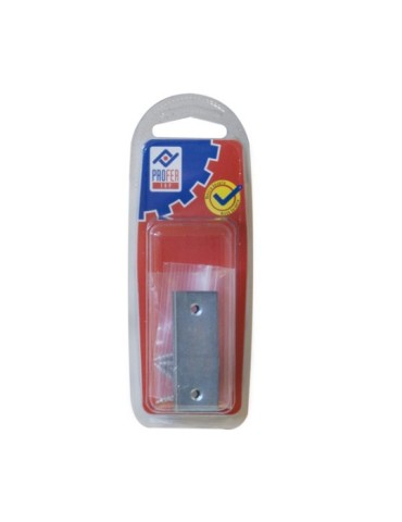 PLACA  CARTELA  ZN  BL.  4  PZS.  50X17  MM  PT0665