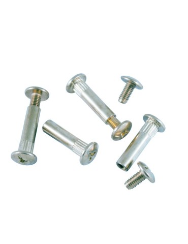 TORNILLO  +  TUBO  NIQUEL  BL  4  8X40  MM  PT0614