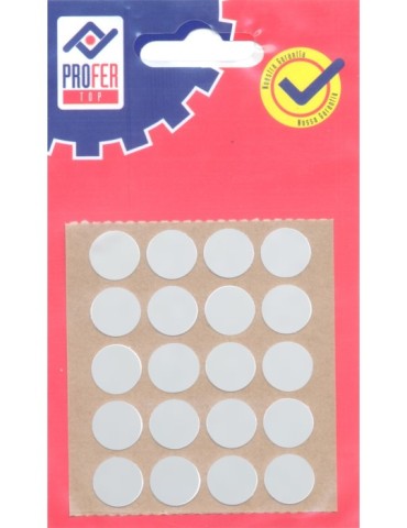 TAPON  ADHESIVO  GRIS  BL  20  PZ  13  MM  PT0713