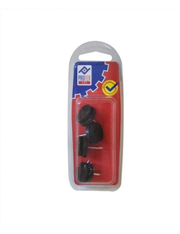 DESLIZANTE  FIELTRO  MARRON  20  MM  PT0622