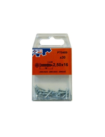 TIRAFONDO  C/PLANA  POZI  ZN  C/15  4X25  MM  48526-PT0497