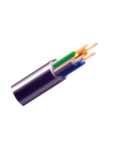 CABLE  MANGUERA  NEGRA  100  MT  4X1,5  MM  ACRILICA/1KV