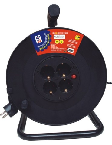 ENROLLACABLE  4T  25MT  D  SEGUR  3X1,5  MM  PT0034