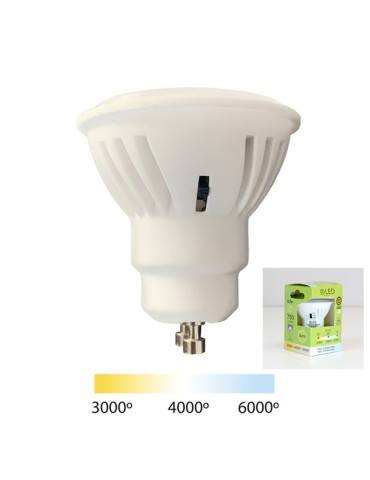 LAMPARA  LED  DICROICA  GU10  750Lm  LC-LF-LN  TEMP  8.2W  02-543-20
