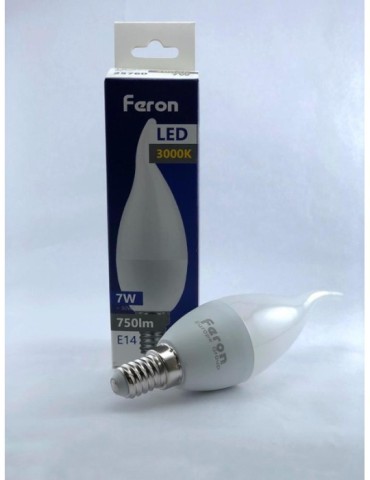 LAMPARA  LED  VELA  VIENTO  E14  LC  3000K  750LM  7  W  25760