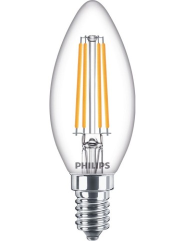 LAMPARA  LED  VELA  E14  LC  2700K  806LM  TRANSP  FIL  6,5  W  9290020
