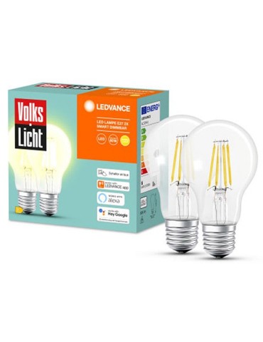 LAMPARA  PACK  2u.  E27  LC  BLUETOOTH  GOOGLE/ALEX  6  W  717841