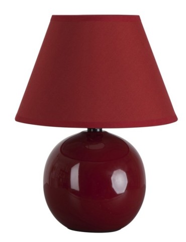 LAMPARA  MESA  CERAMICA  MINI  CEREZA  40  W  500981