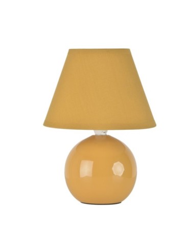 LAMPARA  MESA  CERAMICA  MINI  MOSTAZA  40  W  656367