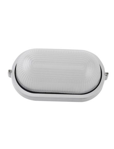 APLIQUE  PARED  OVAL  BCO  40W  E27  PG0802