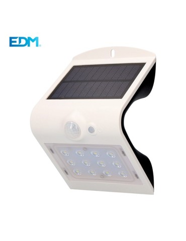 APLIQUE  LED  SOLAR  430  lm  SENSOR  PRESENCIA  BCO  3,5  W  31843