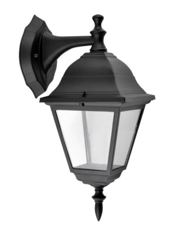 APLIQUE  EXTERIOR  DESCEN  NEG  60W  E27  PG0808