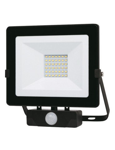 FOCO  LED  NEGRO  IP65  C/SENSOR  30  W  PT1683