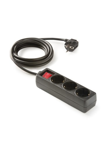 BASE  MULTIPLE  3TOMAS  TT  NEGRO  C/INTER  1,5  M  9/703-N