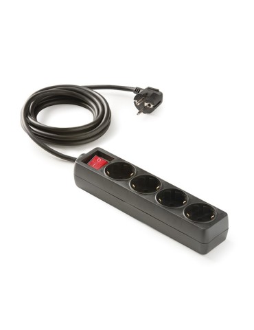 BASE  MULTIPLE  4TOMAS  TT  NEGRO  C/INTER  1,5  M  9/704-N