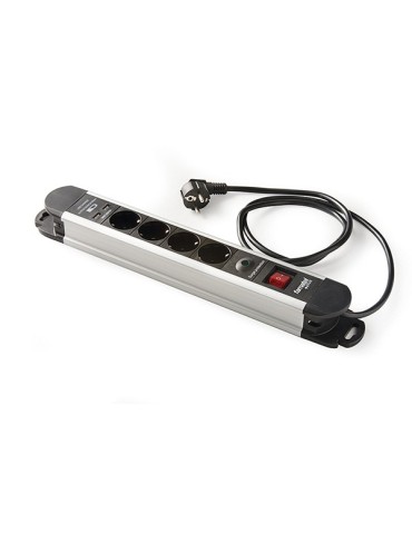 BASE  MULTIPLE  4T  +2USB  ALUMINI  -  22004