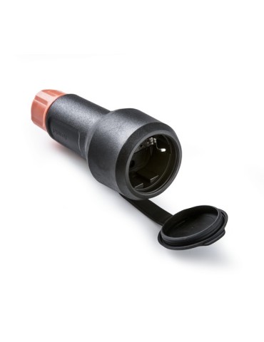 BASE  AEREA  TT  16A  GOMA  NEGRA  C/PRESAESTOPA  250  V  2165