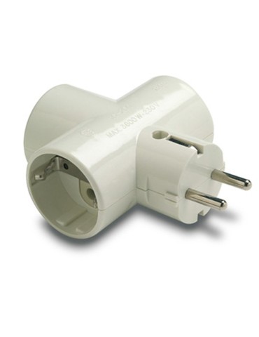 ADAPTADOR  TRIPLE  TT  CERAMI  16A  -  1303
