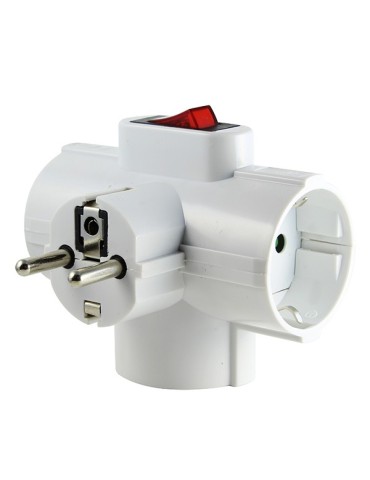 ADAPTADOR  3T  C/INTERRUPTIOR  16A  -  36053/INT